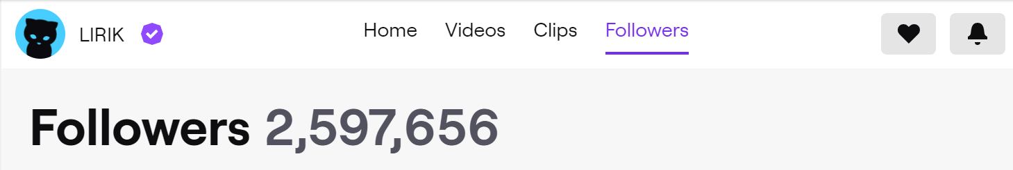 Twitch counter for followers